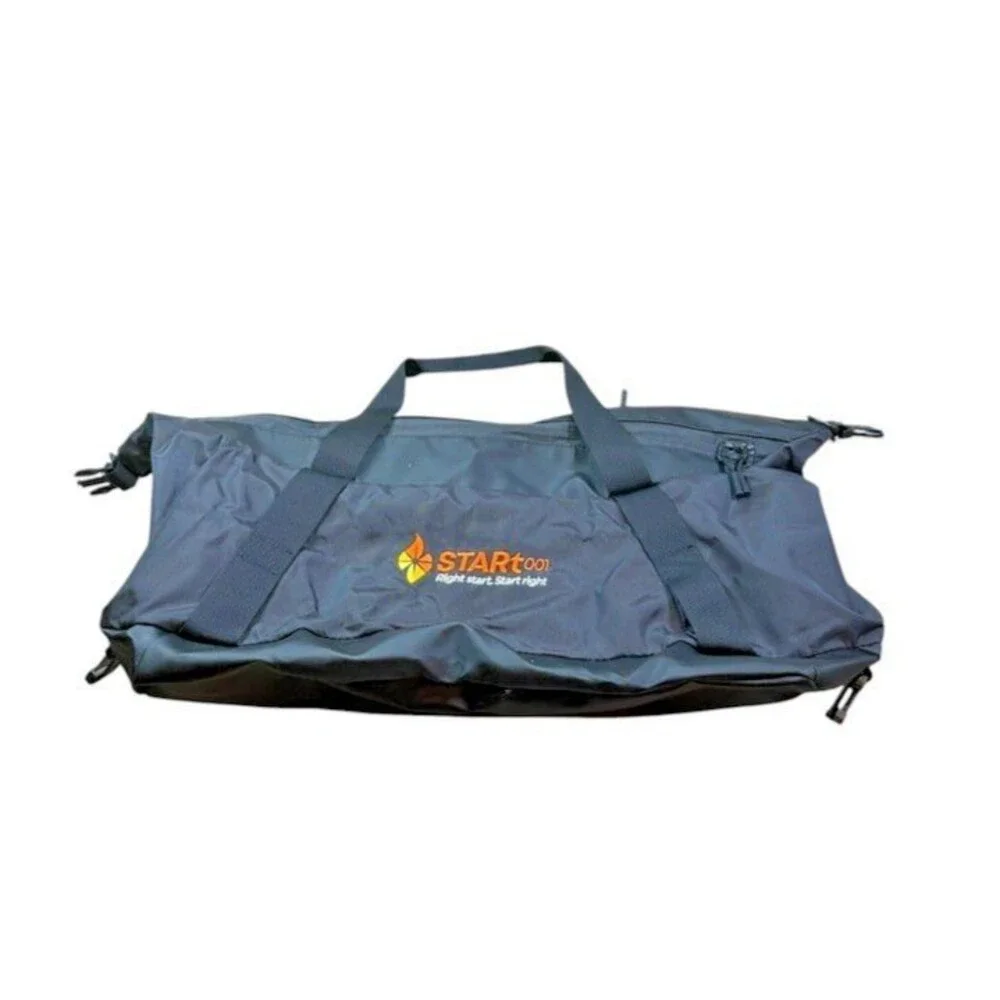 The North Face TNF Small Camp Duffel Travel Tote Bag - Company Logo - Black